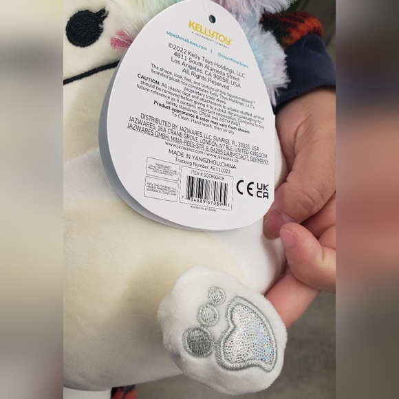 Zaylee 7" Squishmallows NWT 7" the Bigfoot Plush - Picture 4 of 4